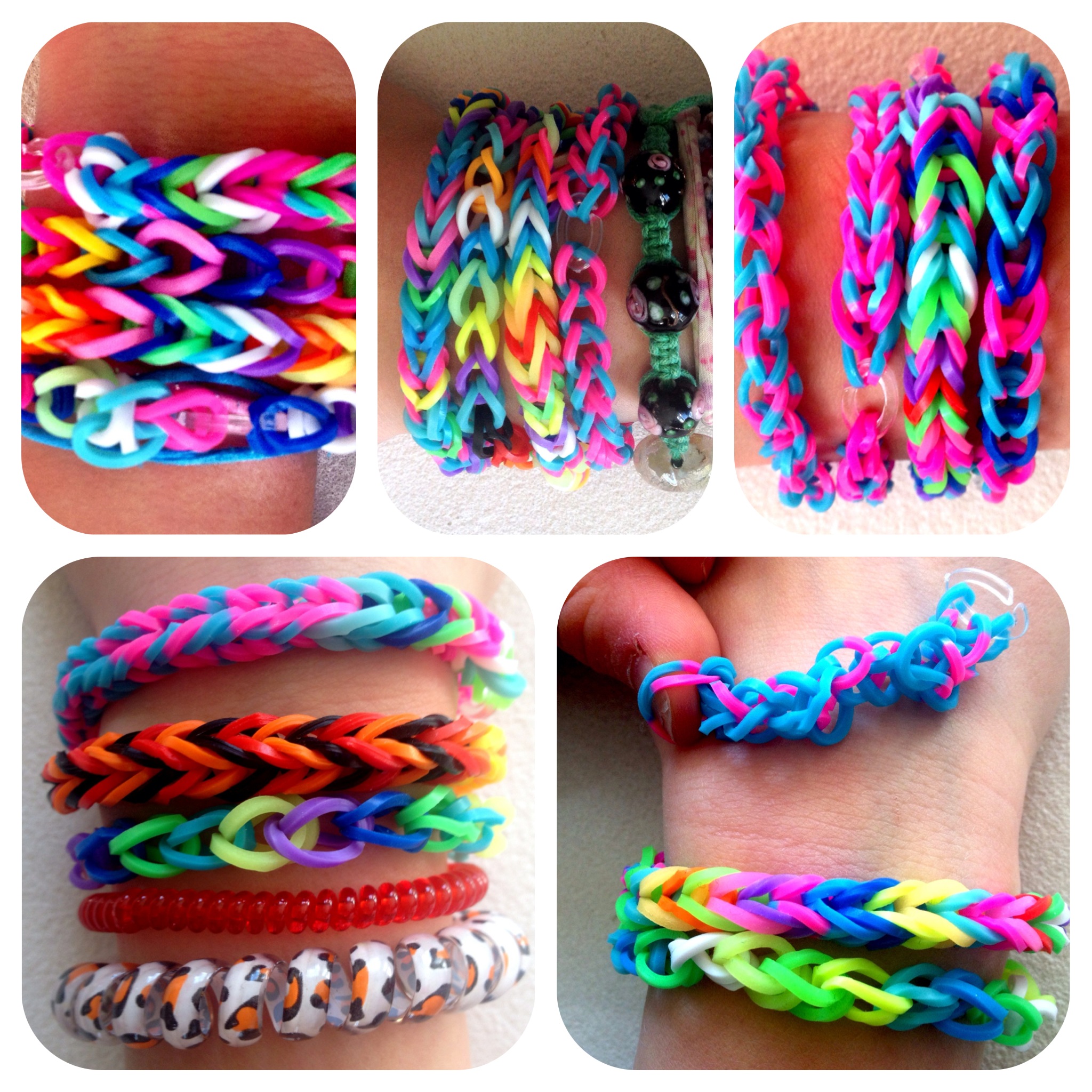 Comment faire, fabriquer un bracelet Rainbow Loom avec, sans machine ?  Bracelet  elastique tutoriel, Bracelets élastiques, Bracelets élastiques en loom