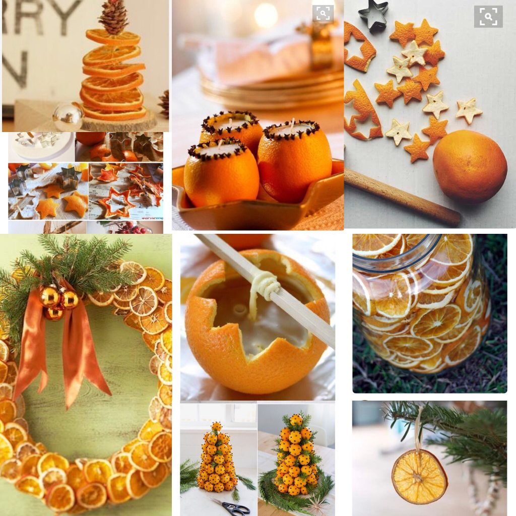 Noël thème « oranges » Sakarton