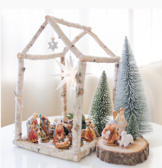 Une jolie crèche DIY – Sakarton
