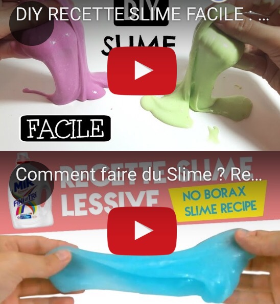 Recette du slime pour les petits (sans borax, ni lessive)